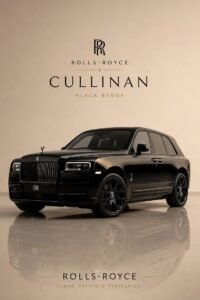 Rolls-Royce Black Badge Cullinan luxury SUV