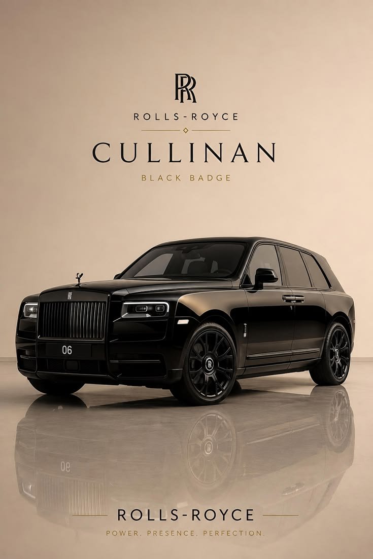 Rolls-Royce Black Badge Cullinan luxury SUV