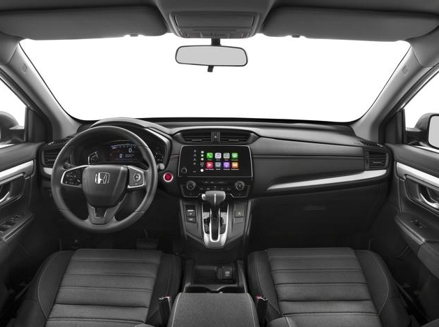 Honda CR-V interior dashboard and front seats in a used SUV buying guide