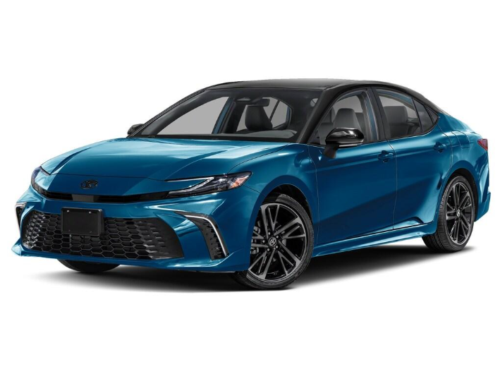 2027 Toyota Camry exterior with bold styling and modern headlights